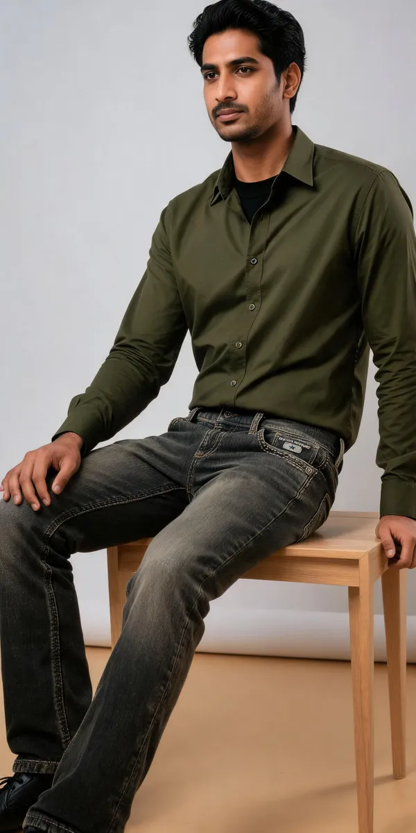 Olive_Relic_Bootcut_Jeans