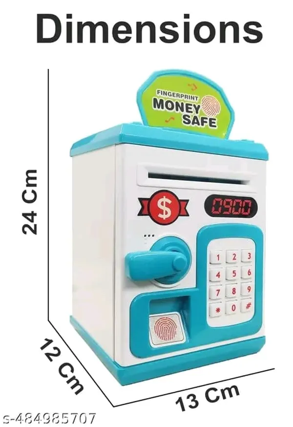 Fingerprint_Money_Safe_Toy_With_Keypad
