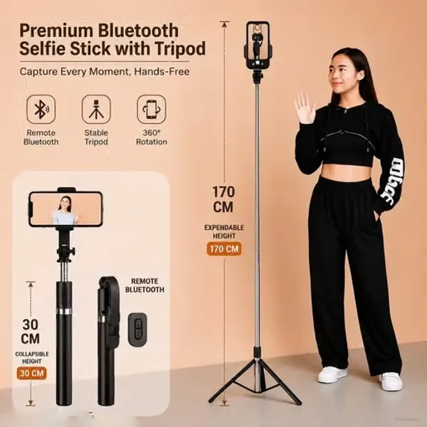 Bluetooth_Selfie_Stick_With_Tripod