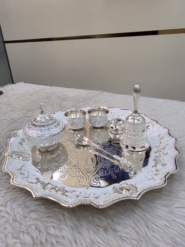 Metallic_Ornate_Floral_Tea_Serving_Set