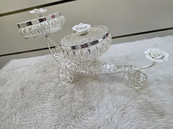 Metal_Ornate_Floral_Two_Tier_Serving_Trolley