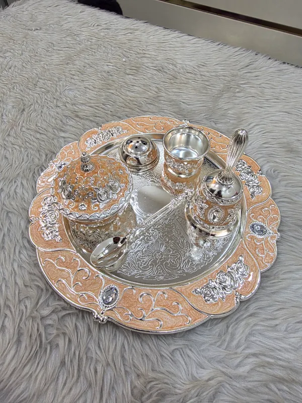 Metal_Traditional_Floral_Pooja_Thali_Set