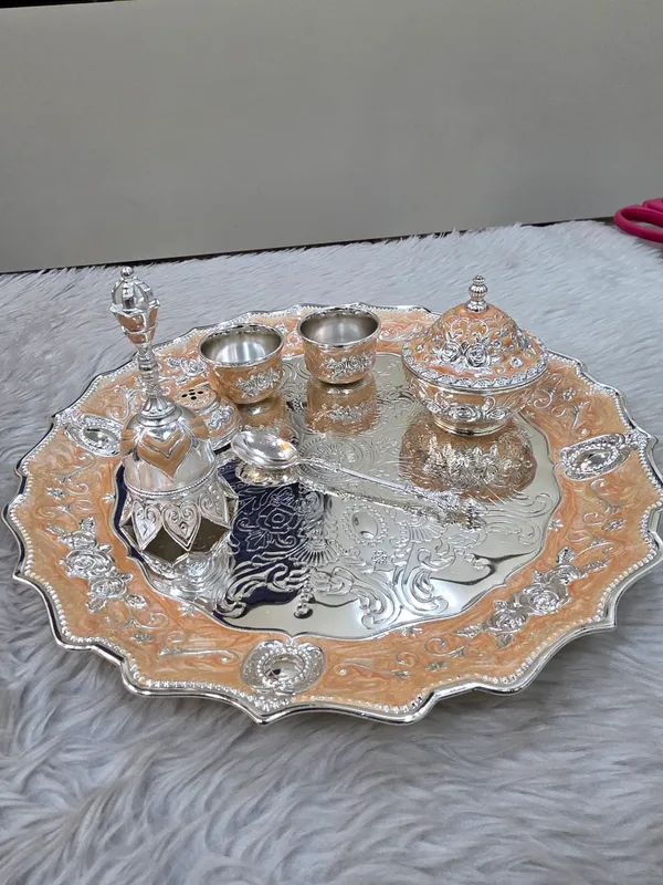 Metal_Traditional_Embossed_Pooja_Thali_Set