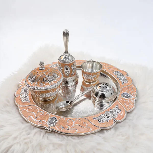 Metal_Traditional_Floral_Embossed_Pooja_Thali_Set