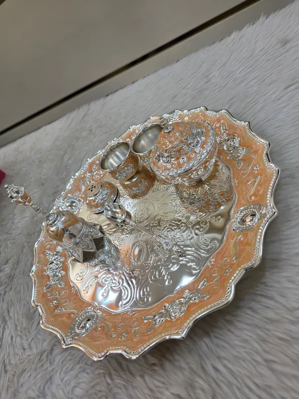Metal_Traditional_Embossed_Pooja_Thali_Set