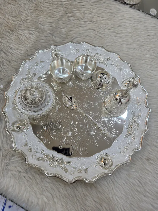 Metallic_Ornate_Floral_Tea_Serving_Set