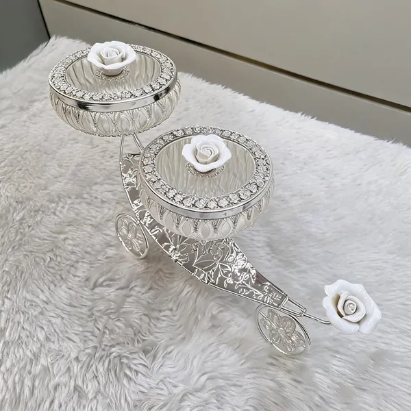 Metal_Ornate_Floral_Two-Tier_Decorative_Serving_Trolley