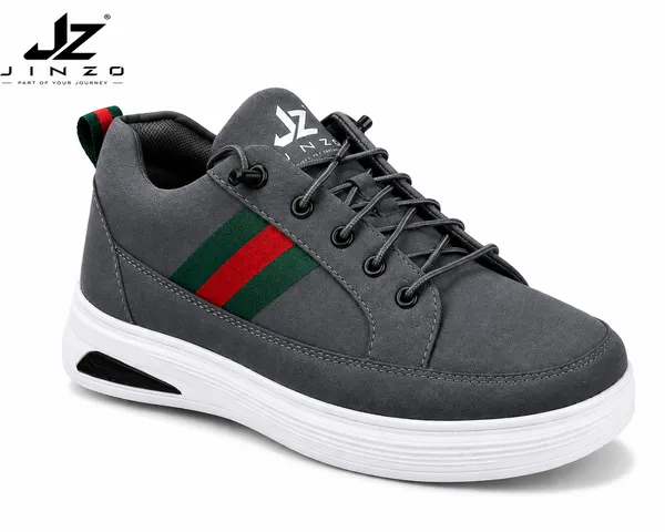 Grey_Synthetic_Air_Cushion_Lightweight_Sneakers_For_Men