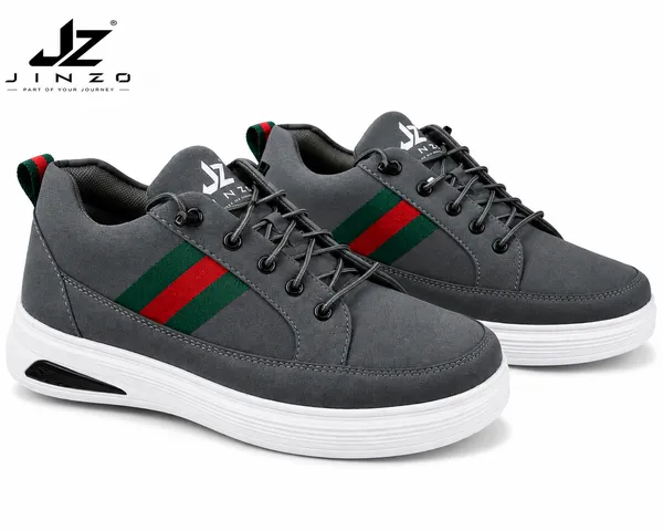 Grey_Synthetic_Air_Cushion_Lightweight_Sneakers_For_Men