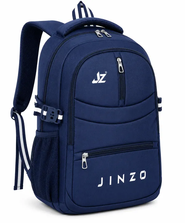 Blue_Pu_Fabric_Water_Resistant_Laptop_Backpack_For_Unisex