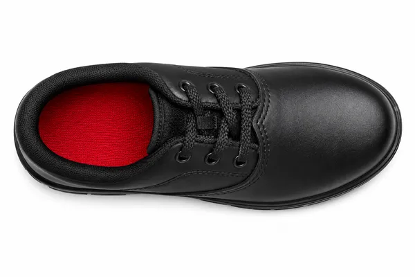 Black_Synthetic_Lace-Up_Shoes_For_Girls