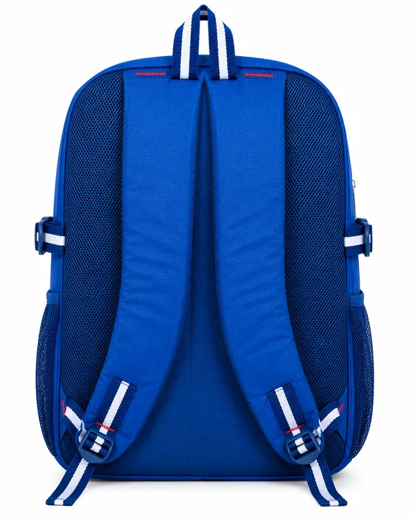 Blue_Pu_Fabric_Water_Resistant_Laptop_Backpack_For_Unisex