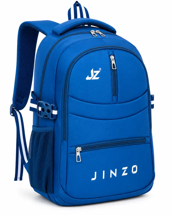 Blue_Pu_Fabric_Water_Resistant_Laptop_Backpack_For_Unisex