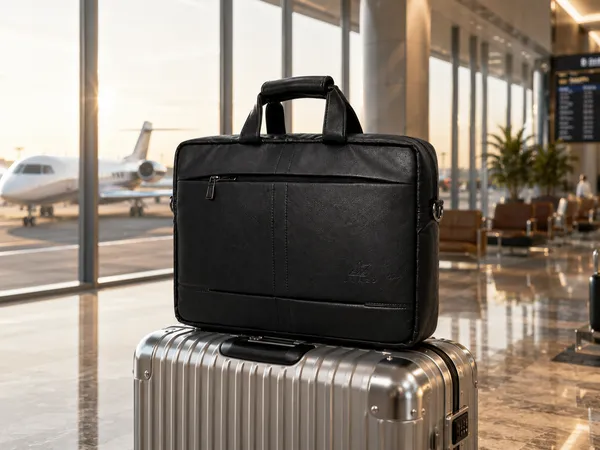 Black_Pu_Fabric_Office_Laptop_Bag_For_Men