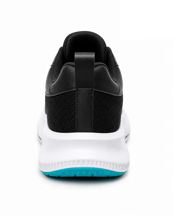Black_Synthetic_Lace-Up_Lightweight_Running_Sneakers_For_Men
