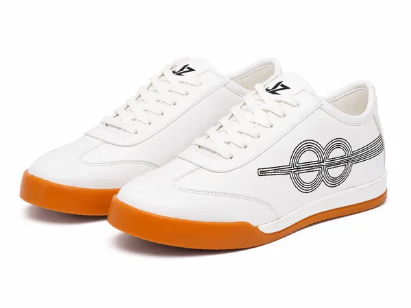 White_Synthetic_Lace-Up_Casual_Sneakers_For_Men