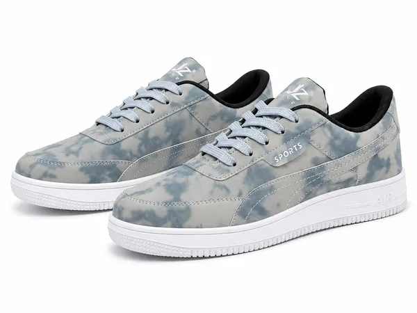Grey_Synthetic_Lace-Up_Sneakers_For_Men