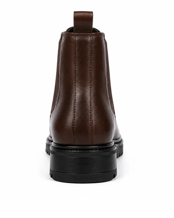 Brown_Synthetic_Chelsea_Slip-On_Ankle_Boots_For_Men