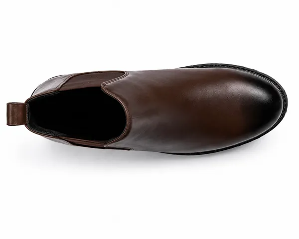 Brown_Synthetic_Chelsea_Slip-On_Ankle_Boots_For_Men