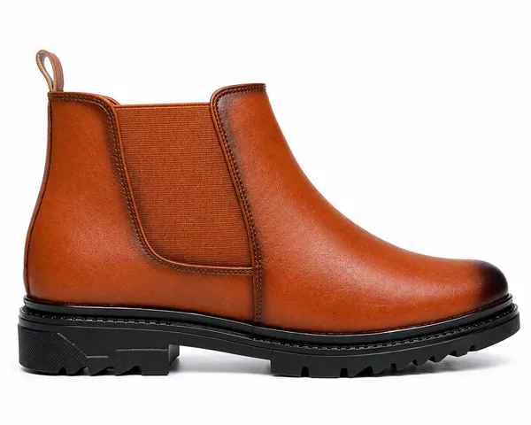 Tan_Synthetic_Chelsea_Slip-On_Ankle_Boots_For_Men