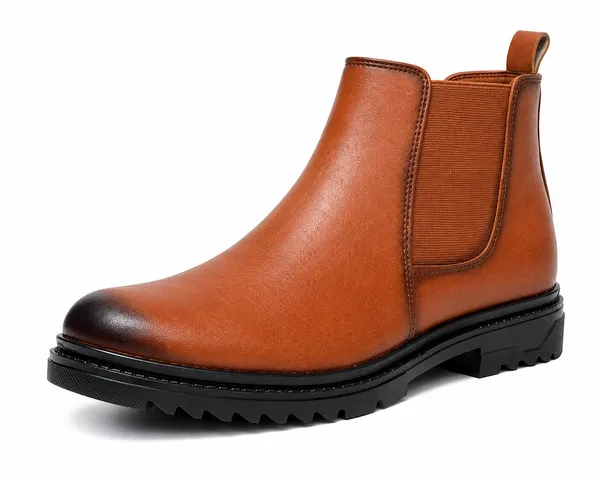 Tan_Synthetic_Chelsea_Slip-On_Ankle_Boots_For_Men