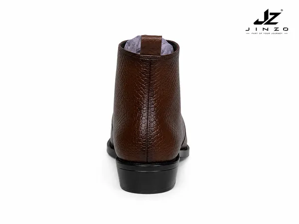 Brown_Synthetic_Textured_Side_Zip_Chelsea_Ankle_Boots_For_Men