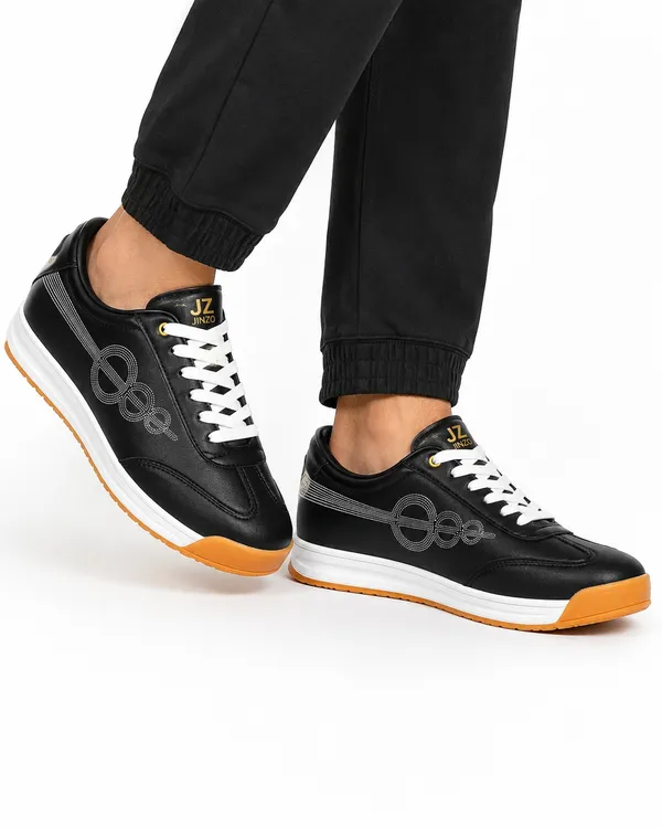 Black_Synthetic_Lace-Up_Casual_Sneakers_For_Men