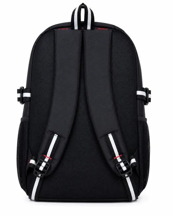 Black_Pu_Fabric_25L_Casual_Laptop_Backpack_For_Unisex