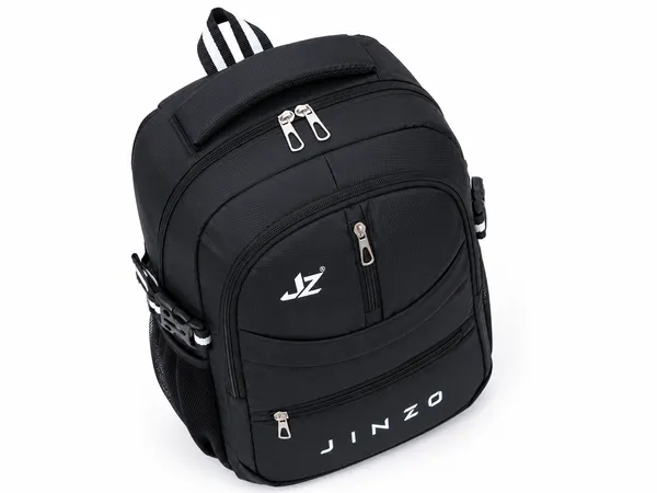 Black_Pu_Fabric_25L_Casual_Laptop_Backpack_For_Unisex
