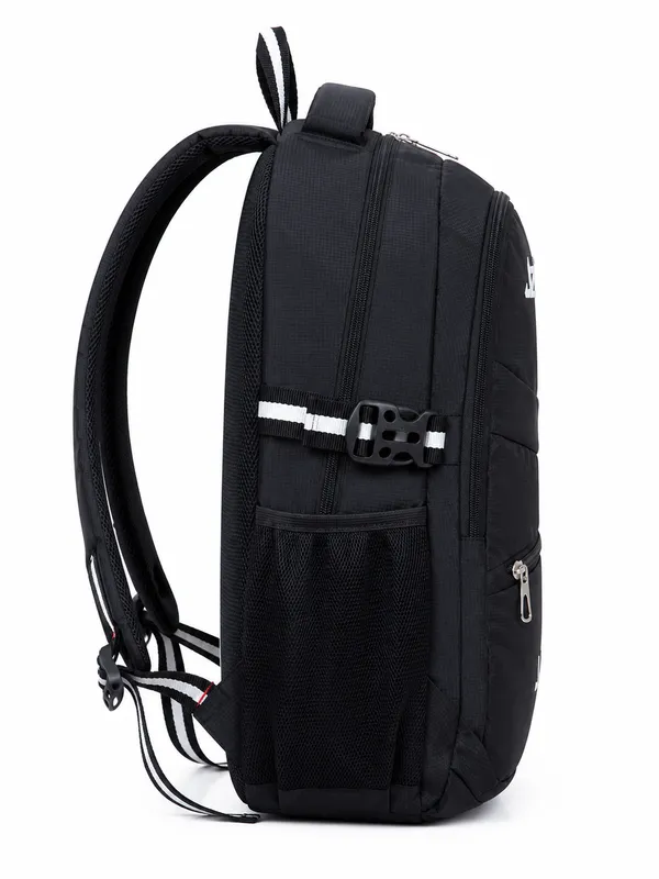Black_Pu_Fabric_25L_Casual_Laptop_Backpack_For_Unisex