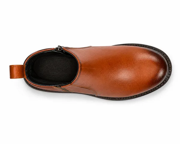 Tan_Synthetic_Side_Zip_Chelsea_Ankle_Boots_For_Men