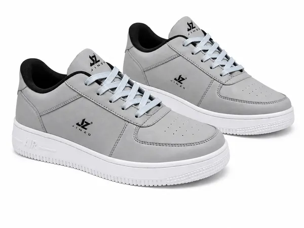 Grey_Synthetic_Lace-Up_Casual_Sneakers_For_Men