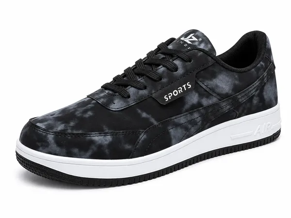 Black_Synthetic_Lace-Up_Sports_Sneakers_For_Men