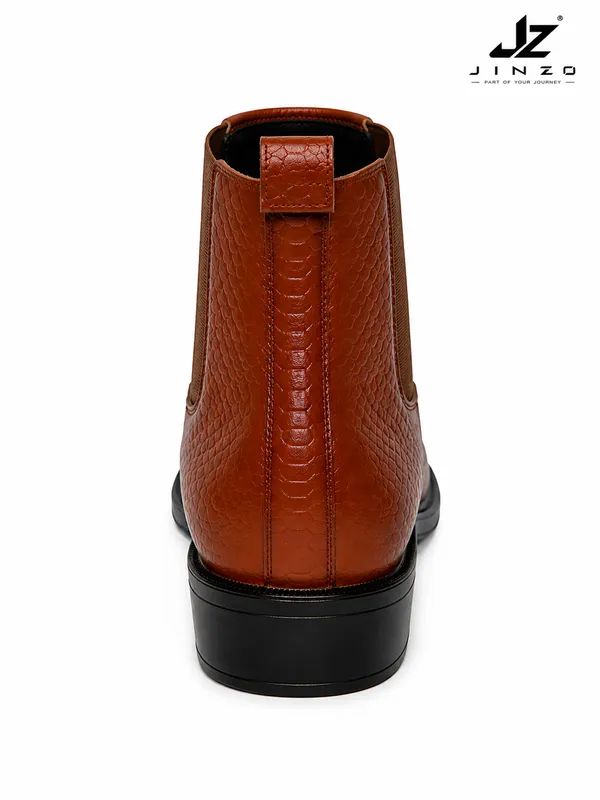 Tan_Synthetic_Textured_Chelsea_Ankle_Boots_For_Men