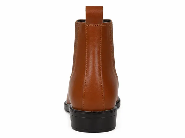 Tan_Synthetic_Chelsea_Slip-On_Formal_Dress_Boots_For_Men