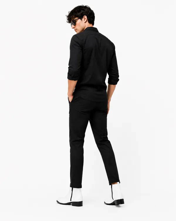 White_Synthetic_Chelsea_Slip-On_Ankle_Boots_For_Men