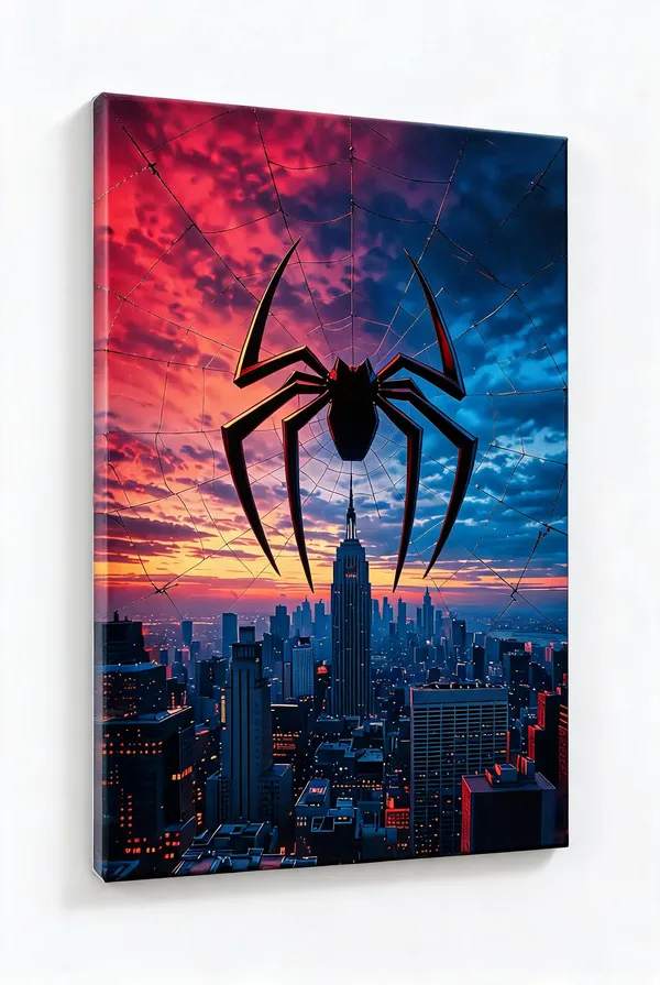 Stretched_Canvas_Urban_Spider_Graphic_Wall_Painting