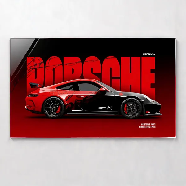 Acrylic_Automotive_Sports_Car_Wall_Painting