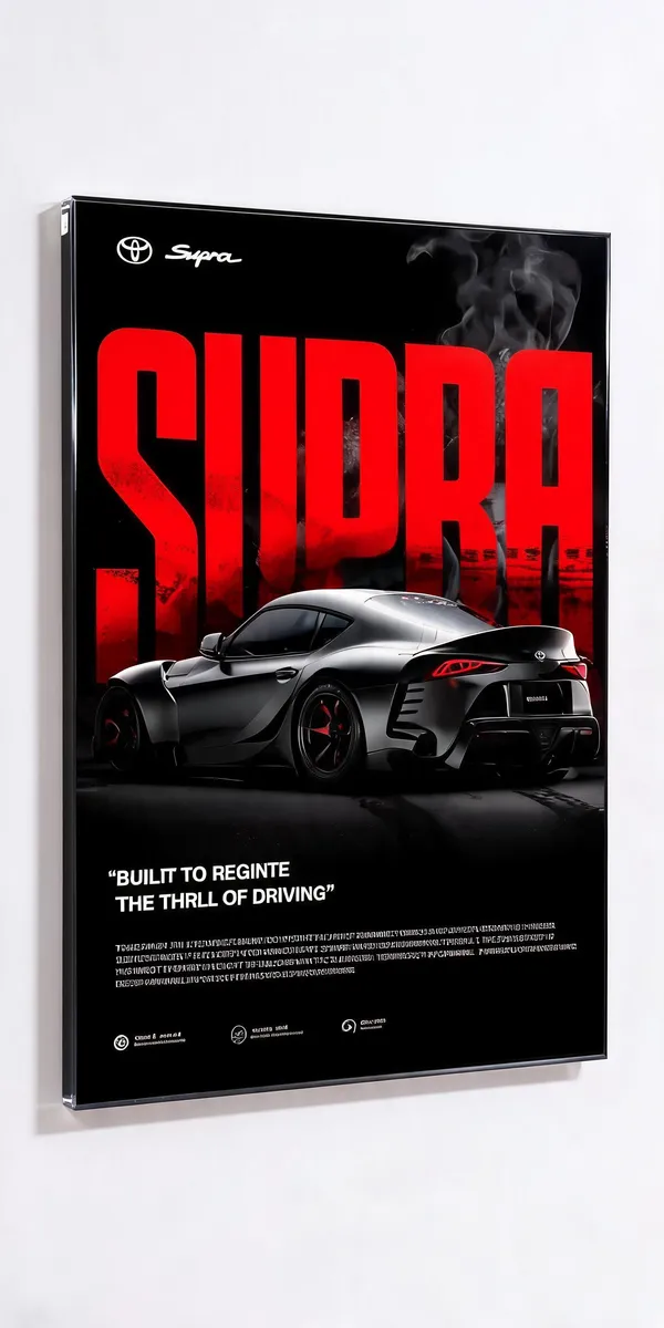 Acrylic_Automotive_Sports_Car_Wall_Painting