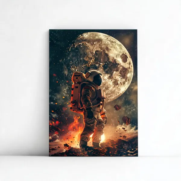 Acrylic_Space-Themed_Astronaut_Moon_Wall_Painting