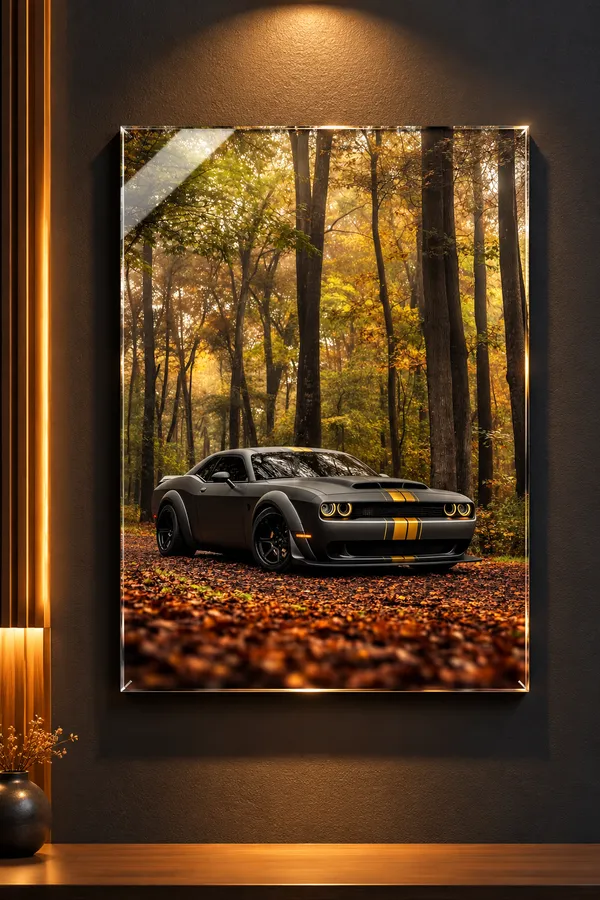 Scenic_Forest_Car_Wall_Art_Set