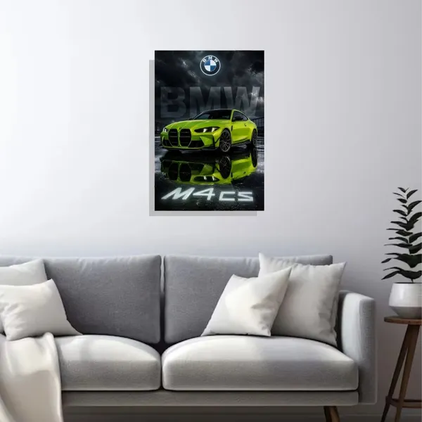 Acrylic_Automotive_Bmw_M4_Cs_Graphic_Wall_Painting