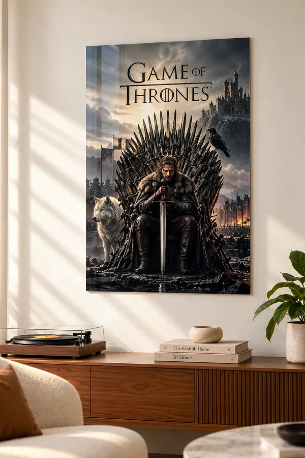 Acrylic_Fantasy_Game_Of_Thrones_Character_Wall_Painting