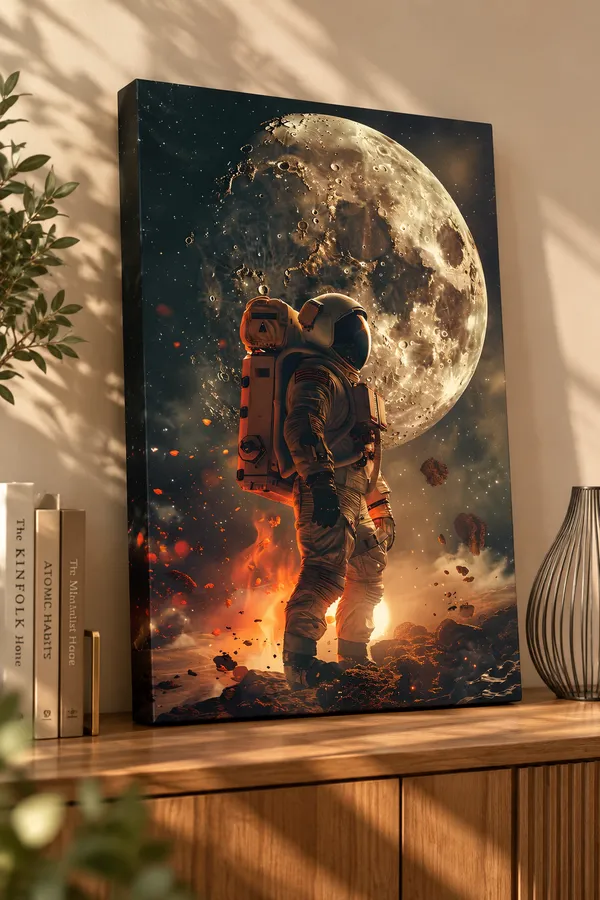 Acrylic_Space-Themed_Astronaut_Moon_Wall_Painting