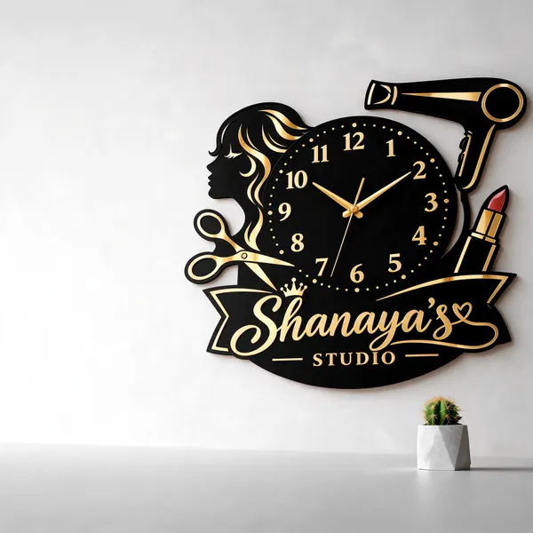 Black_And_Golden_Mdf_&_Led_Decorative_Plaque__For_Gifty