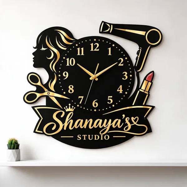 Black_And_Golden_Mdf_&_Led_Decorative_Plaque__For_Gifty