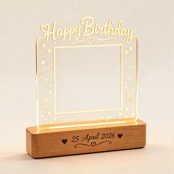 Natural_Wood_Acrylic_&_Photo_Frame__For_Gifty