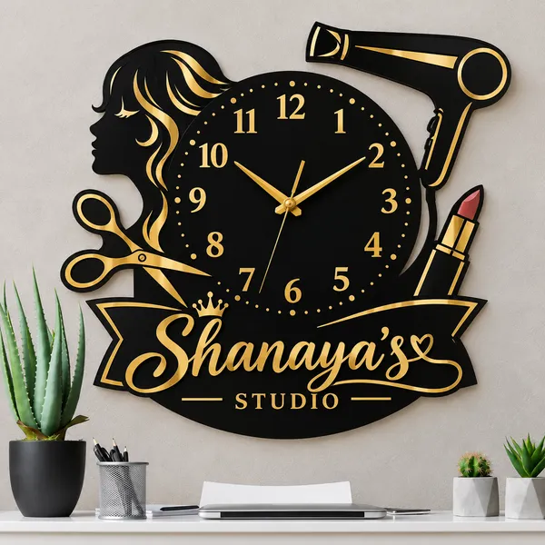 Black_And_Golden_Mdf_&_Led_Decorative_Plaque__For_Gifty