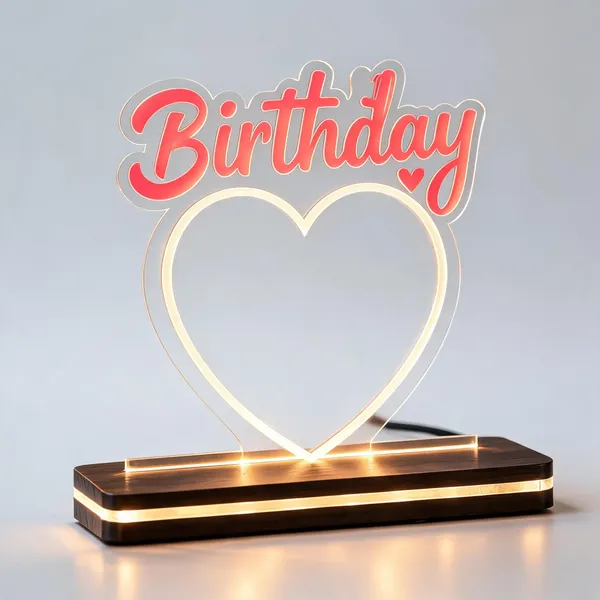 Clear_Acrylic_&_Wood_Photo_Frame__For_Gifts