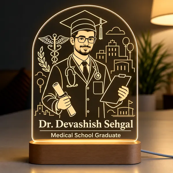 Acrylic_Personalized_Doctor_LED_Night_Lamp